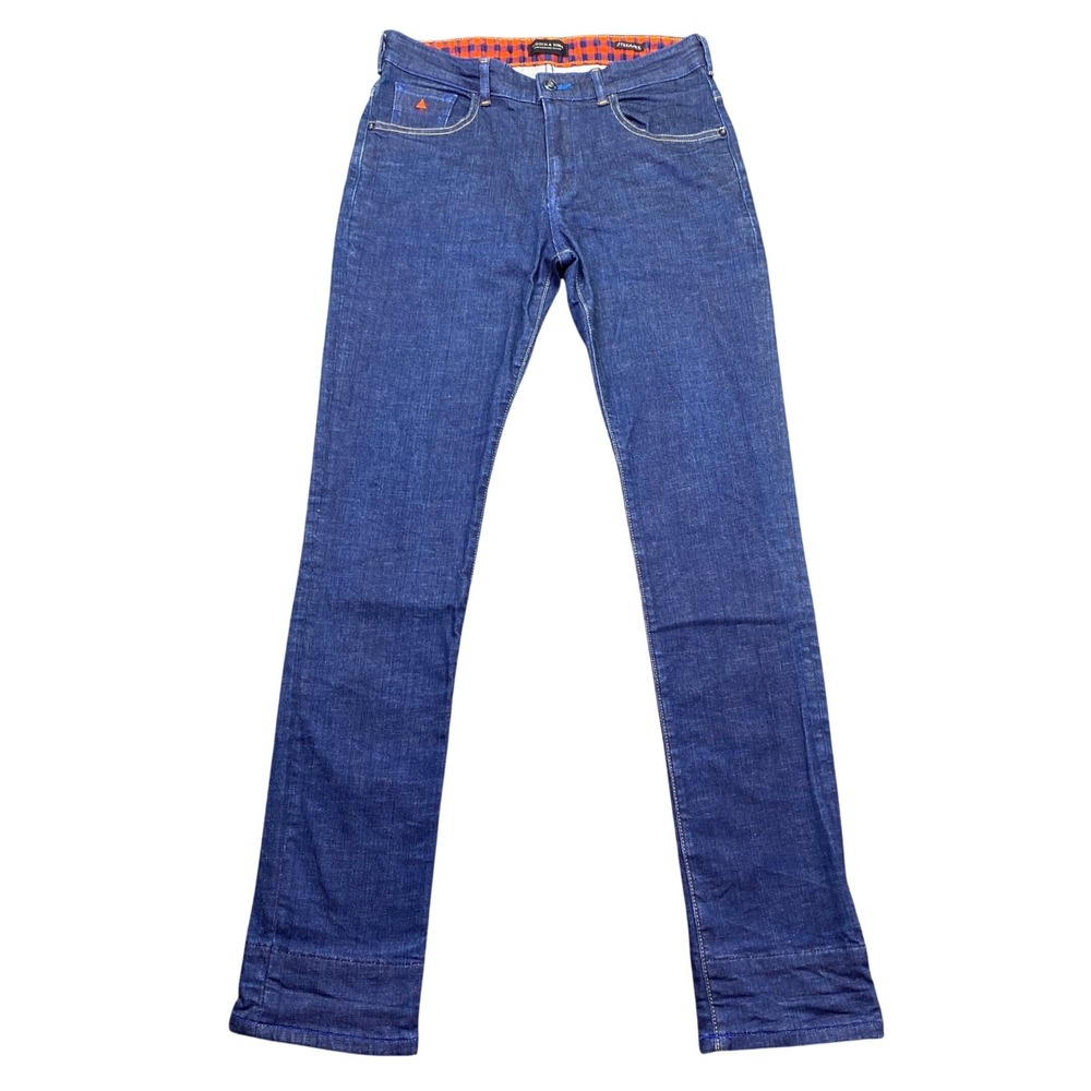 Scotch & Soda Amsterdams Blauw Strummer Slim Jeans Dark Wash Boys 16 148240-19